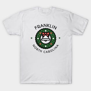 Franklin, North Carolina Christmas T-Shirt